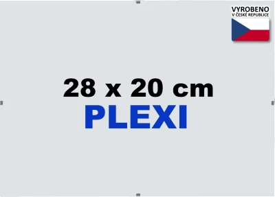 Rám Euroclip 28x20cm (plexisklo)