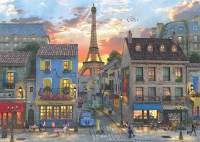 Puzzle Pařížská ulice 3000 dílků