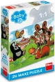 Dino Puzzle Krtko: Narodeniny MAXI 24 dielikov