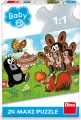 Dino Puzzle Krtko: Narodeniny MAXI 24 dielikov