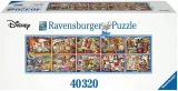 Puzzle Ravensburger 40320 dielikov Mickey Mouse počas rokov