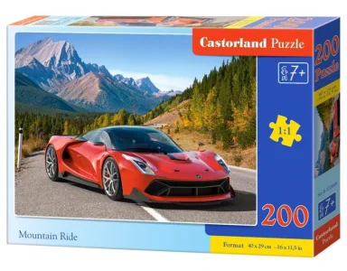 Puzzle Horská jazda 200 dielikov