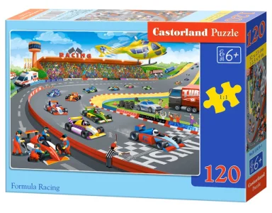 Puzzle Závody formulí 120 dílků