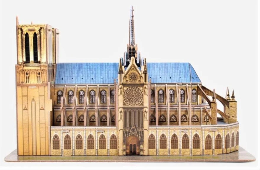 CubicFun 3D puzzle Katedrála Notre-Dame 53 dielikov