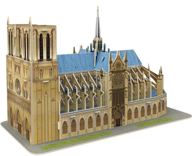 CubicFun 3D puzzle Katedrála Notre-Dame 53 dielikov
