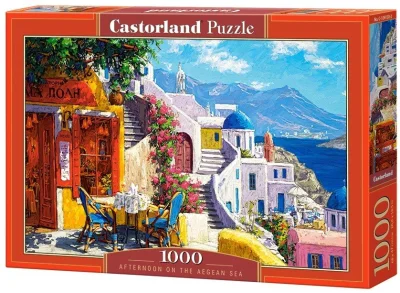 Puzzle Popoludnie pri Egejskom mori 1000 dielikov