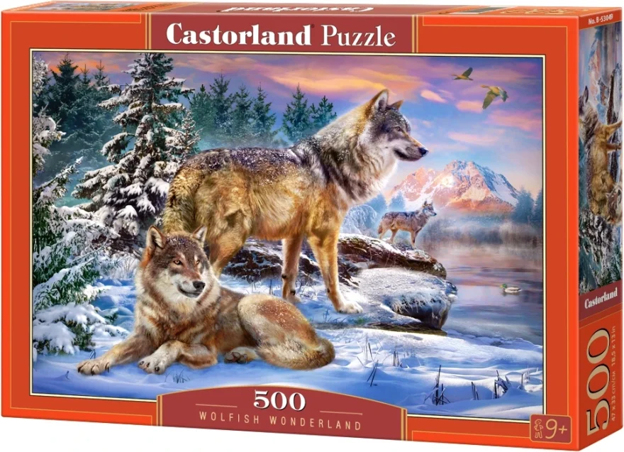 Castorland Puzzle Vlčia ríša divov 500 dielikov