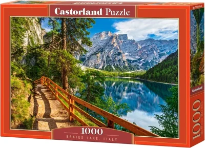 Puzzle Braies Lake, Taliansko 1000 dielikov
