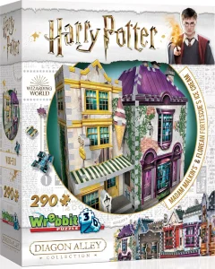 3D puzzle Harry Potter: Madam Malkinová a Zmrzlinářství Florea 290 dílků