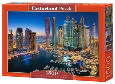 Puzzle Mrakodrapy v Dubaji 1500 dielikov