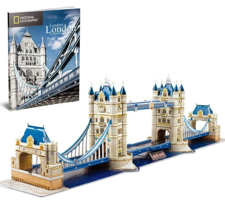 CubicFun 3D puzzle National Geographic: Tower Bridge 120 dielikov