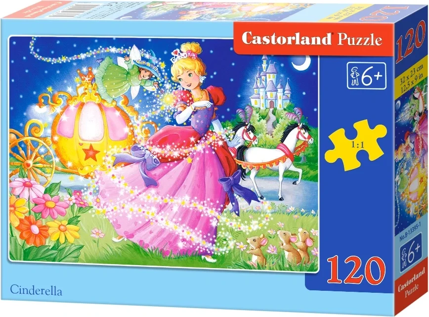 Castorland Puzzle Popoluška 120 dielikov