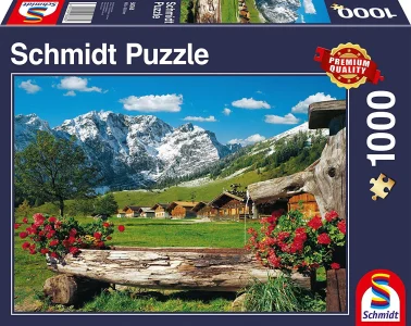 Puzzle Horský ráj 1000 dílků