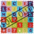 Pěnové puzzle Číslice a písmena SX (15x15)