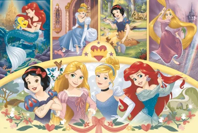 Puzzle Disney princezny MAXI 24 dílků
