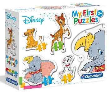 Moje první puzzle Disney mláďátka 4v1 (3,6,9,12 dílků)