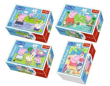 Displej Puzzle Prasátko Peppa 54 dílků (40 ks)