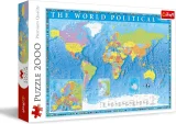 Trefl Puzzle Politická mapa sveta 2000 dielikov