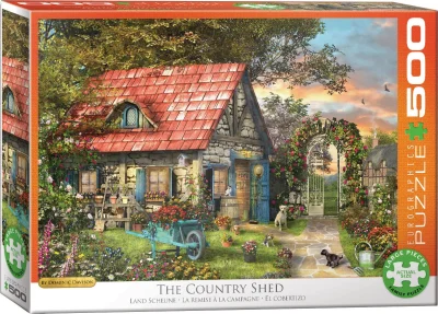 Puzzle Dedinská kôlňa XL 500 dielikov