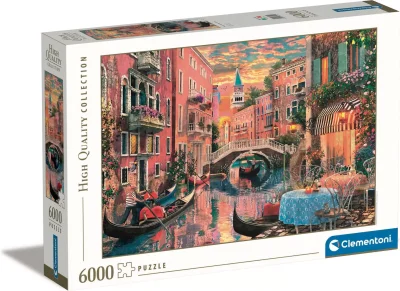 Puzzle Západ slunce v Benátkách 6000 dílků