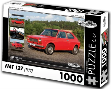 Puzzle č. 67 Fiat 127 (1973) 1000 dílků