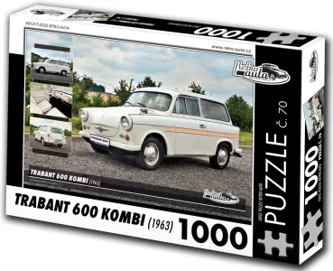 Puzzle č. 70 Trabant 600 KOMBI (1963) 1000 dílků