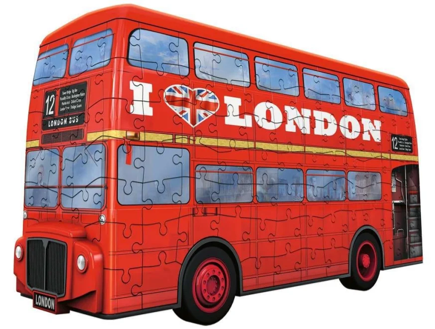 Ravensburger 3D puzzle Londýnsky autobus Doubledecker 216 dielikov