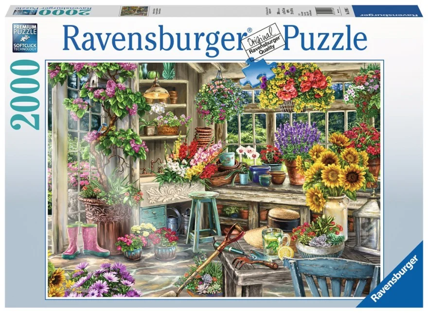 Ravensburger Puzzle Záhradníkov raj 2000 dielikov