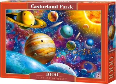 Puzzle Putovanie slnečnou sústavou 1000 dielikov