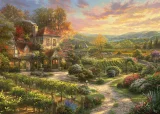 Schmidt Puzzle Dom pri vinici 2000 dielikov