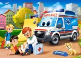Castorland Puzzle Prvá pomoc 60 dielikov