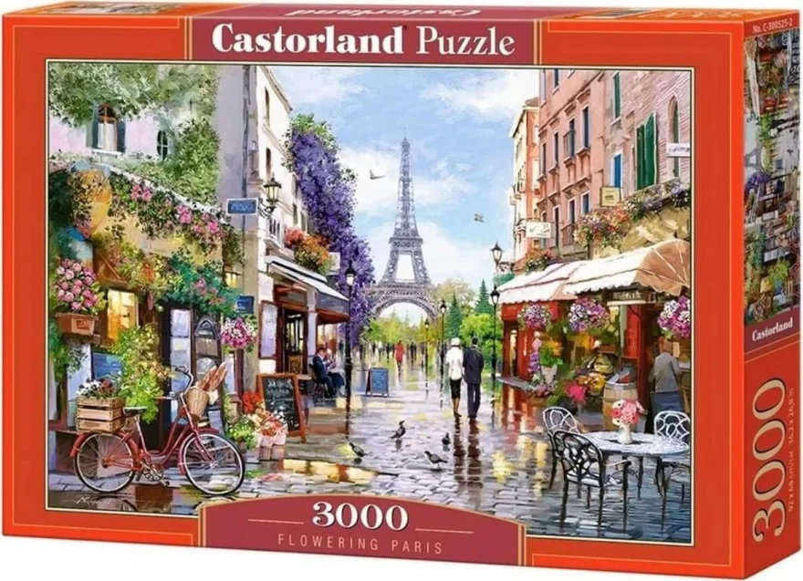 Castorland Puzzle Rozkvitnutá Paríž 3000 dielikov