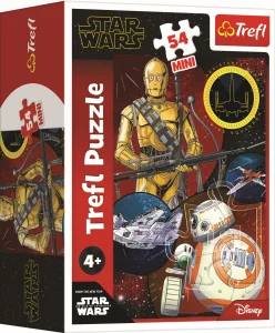 Puzzle Star Wars: C3PO a BB8 54 dílků