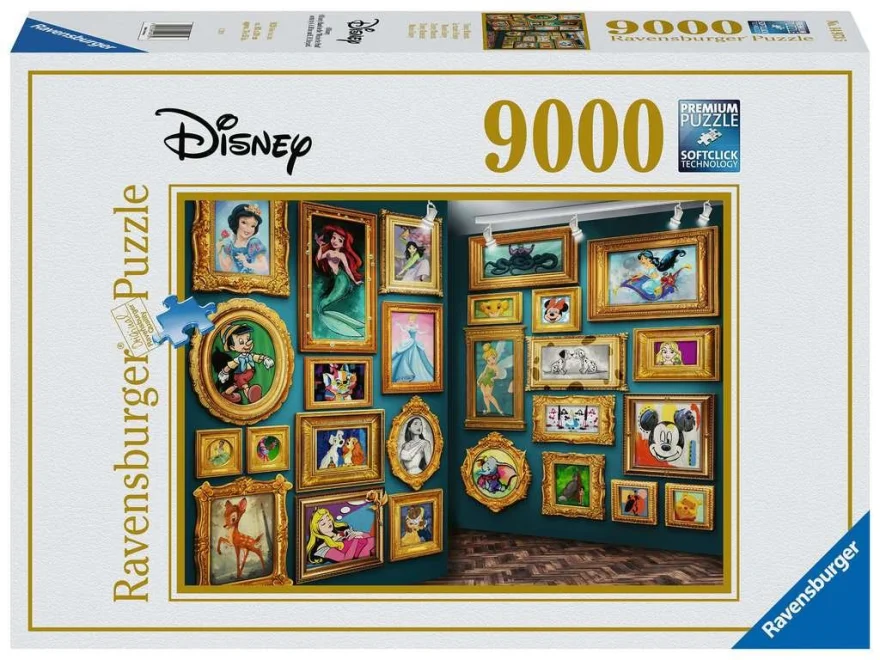 Ravensburger Puzzle Disney múzeum 9000 dielikov