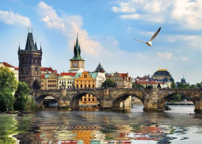 Puzzle Karlův most, Česká republika 1000 dílků