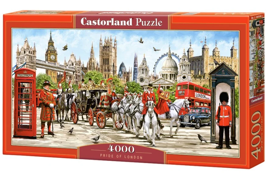 Castorland Puzzle Pýcha Londýna 4000 dielikov