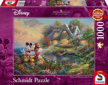 Puzzle Miláčci Mickey a Minnie 1000 dílků