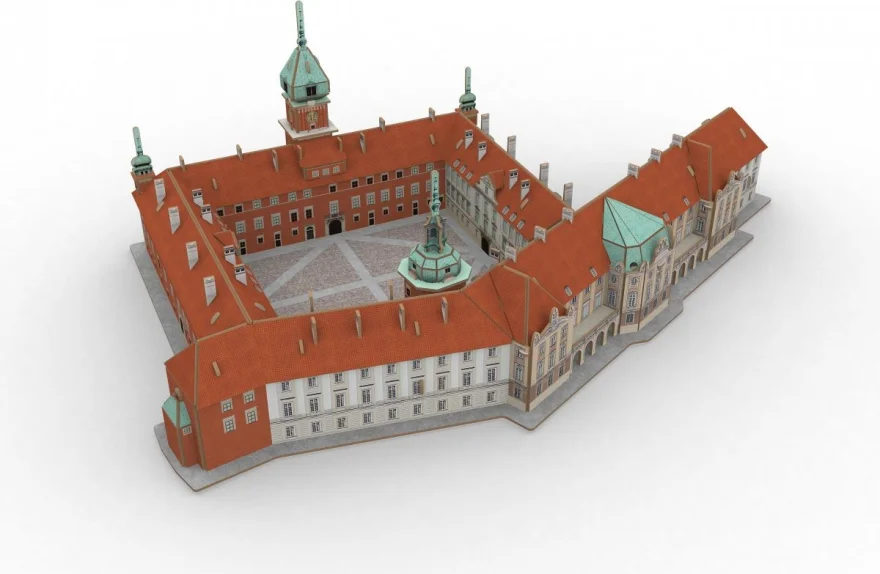 CubicFun 3D puzzle Kráľovský hrad, Poľsko 105 dielikov