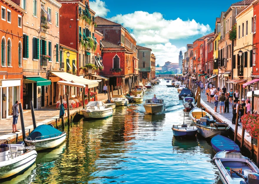 Trefl Puzzle Ostrov Murano, Benátky 2000 dielikov