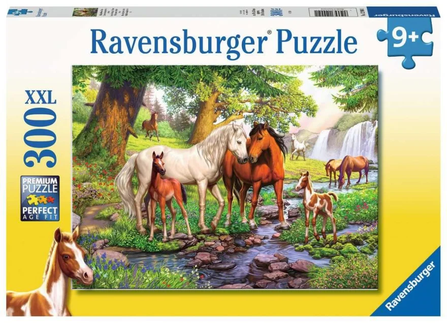 puzzle-kone-u-reky-xxl-300-dilku-110858.jpg