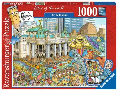 Puzzle Města světa: Rio de Janeiro 1000 dílků