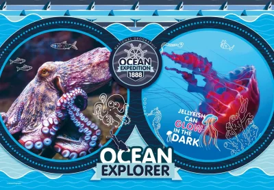 Puzzle National Geographics: Oceánská expedice 180 dílků