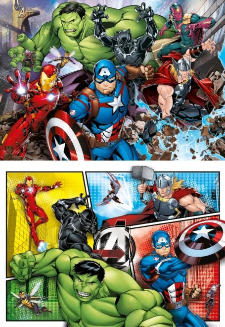 Clementoni Puzzle Avengers 2x60 dielikov