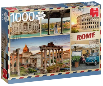 Puzzle Pozdravy z Říma 1000 dílků