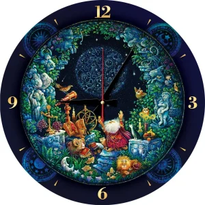 Puzzle hodiny Astrologie 570 dílků (včetně rámu)