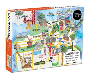Puzzle San Francisco 1000 dílků