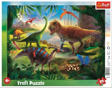 Puzzle Dinosauři 25 dílků