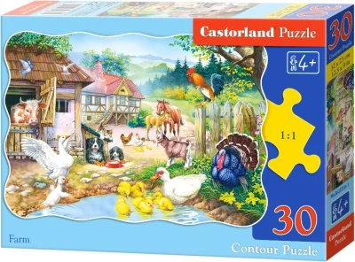 Puzzle Farma 30 dielikov