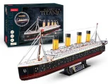 Svítící 3D puzzle Titanic 266 dílků