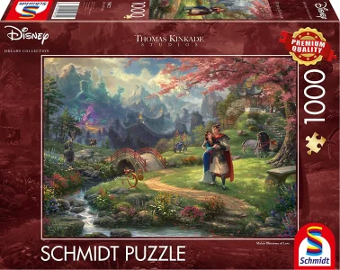 Puzzle Mulan: Květy lásky 1000 dílků